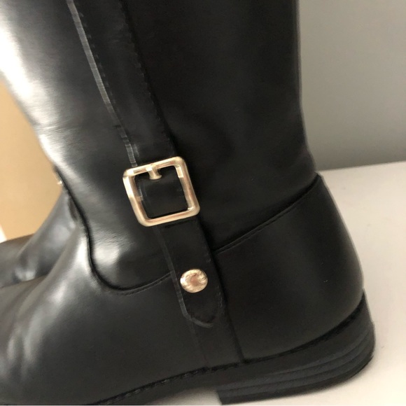 Size 1 Michael Kors Boots girls designer shoes black - Picture 4 of 7